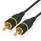 30FT 1 RCA Male To 1 RCA Male M/M Composite Audio Video Subwoofer Digital Cable