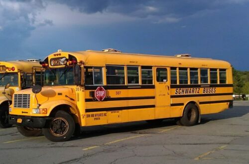 1996 International Thomas School bus, DT466 (non electronic), AT545, Air Brakes