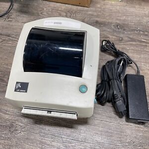 Zebra LP2844 Thermal Transfer Printer With Power Supply - USB Cable. Not Working