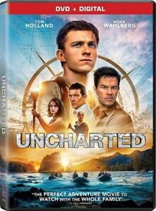 Uncharted (DVD, 2022) New Sealed BM