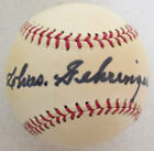 Charles Gehringer Tigers HOF 1949 Autographed Wlison Baseball