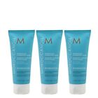 3 x Moroccanoil Weightless Hydration Hair Mask for Fine Dry Hair 75ml=225ml