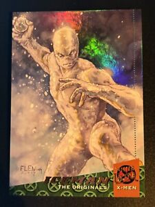 2018 Fleer Ultra Marvel X-Men - The Originals Rainbow Foil - Iceman #05
