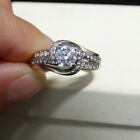 14kt White Gold .50 Carat Center Kay Jewelers Engagement Ring Size 6.75