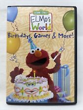 Elmos World - Birthdays, Games  More (DVD, 2002)