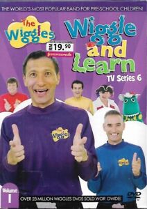 The Wiggles Wiggle And Learn TV Series 6 Vol.1 DVD Region 0 Pre-School Children