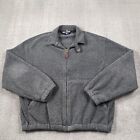 Vintage Ralph Lauren Jacket Adult Large Gray Full Zip Polo Sport Long Sleeve Men