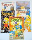 New ListingSimpsons Comic Book Lot Bongo #1 2 3 4 5 Special Collectors #4,5 with Cards LOOK