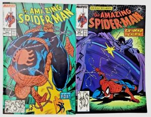 Amazing Spiderman #304,#305 McFarlane Marvel 1988.