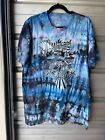 The Chambers Project Rick Griffin Crying Eye Blue Tie-Dye T-Shirt Men's XL