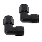 Female to Female 0° 90 Degree Low Profile Swivel Coupler Union Fittings Adapter