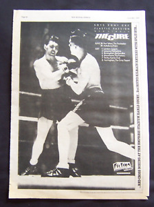 THE CURE BOYS DON'T CRY SINGLE ORIGINAL 1979 VINTAGE PRESS POSTER ADVERT