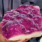 3.23lb  Natural purplish red Fluorite Crystal Cluster mineral sample healing