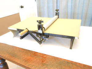 Slab Roller for Clay, Pottery Tool No Shim, Heavy Duty Portable Tabletop Model