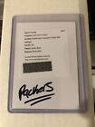 2023 Limited Jayden Reed Rookie Patch Auto RPA Jumbo Gold Redemption Packers RC