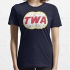 TWA Aviation Airline Vintage Logo Essential T-Shirt