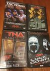 Lot Of 4 TNA Wrestling DVDs, Lock Down, Twin Pack, Tag Teams