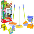 Kidzlane Kids Cleaning Set for Toddlers Broom Set Play Toys for Kids Ages 4-8