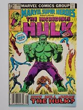 MARVEL SUPER HEROES #100 (VG/F) 1981 INCREDIBLE HULK COVER & APPEARANCE! BRONZE