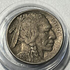 1914 S Buffalo Nickel AU about uncirculated