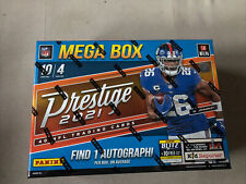 2021 Panini Prestige NFL Football MEGA Box Factory Sealed 1 Autograph Auto Per