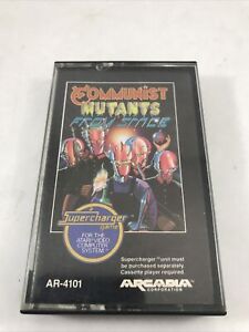 Communist Mutants From Space Vintage Atari SuperCharger Video Game Cassette