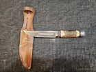 Vintage Solinger German Knife  13191   w/ Embossed Sheath
