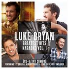 Greatest Hits Karaoke, Vol. 1 by Luke Bryan (CD/DVD 2016, 2 Discs, Capitol) NEW