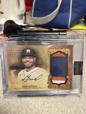 New Listing2021 TOPPS DYNASTY JOSE ALTUVE DYNASTIC DEED GAME USED PATCH AUTO 2/10 ASTROS