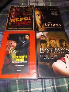 New ListingLOT OF 4 CHEAP HORROR MOVIE DVDS (B)