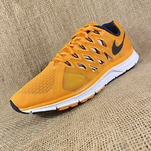 Nike Air Zoom Running Shoes Tenn Orange White Vomero  Mens Size 12