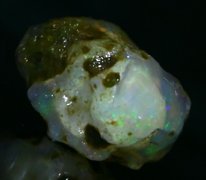Opal Rough 100.00 Carat Natural Ethiopian Opal Raw Welo Opal Gemstone Multi Fire
