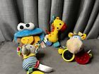 Bright Starts PlayGro Baby Toys Rattles Teething & Sensory Lot Bundle