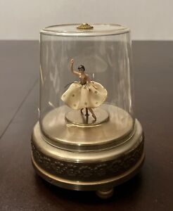 Vintage Swiss Cody Dancing Ballerina Music Box  Automaton