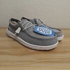 Hey Dude Wally H2O Shoes Mens 11 Galaxy Grey Loafers Comfort Lightweight