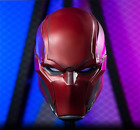 Arkham Knight Mask Red Hood Batman Gothan Helmet Halloween Props Cosplay Gift