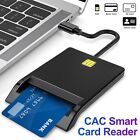 USB C Smart Card Reader DOD Military CAC Common Access-Bank Card-ID for Windows