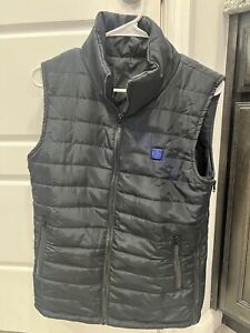 Heated Vest-Adjustable Size-Black-Works With Any USB Power Bank.(Not Included)