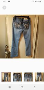Women's Miss Me Mid Rise 30x30 Bootcut Jeans (Lightly worn)
