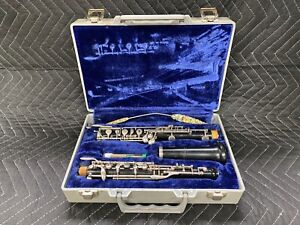 Vintage Armstrong Oboe 5000P 1982 Plastic with Hard Case Student Level Used