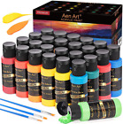 Airbrush Paint DIY Acrylic Paint Color Set for Hobby Model Artists ,24 Colors