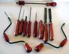 Vintage Tools for clock/watch Repair with Red Handles