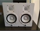 Yamaha HS5 White Studio Monitor Speaker Pair - Open Box Deal HS-5W HS5W