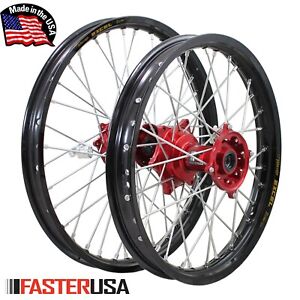 FASTERUSA EXCEL WHEELS SET MADE IN USA NEW HONDA CR250R 95-99