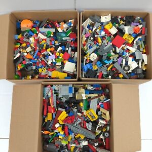 LEGO 15 lbs Pounds Random Parts Pieces Building Plates Blocks Washed Bulk Lot