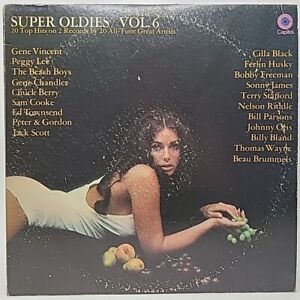 Super Oldies Vol 6 DOUBLE LP Vinyl 1969 Gatefold EXCELLENT