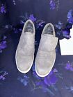 Calvin Klein Gray Suede Slip On Shoes Size 11