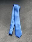 Blu by Trendblue Men's Necktie tie polyester solid light blue 58