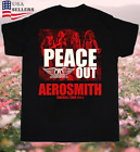 Aerosmith Band Peace Out Farewell Tour 2024 Unisex T-Shirt All Size