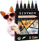 Dog Nail Polish, 6 Colors Pet Nail Polish Pen Set, Quick Dry Dog lovers